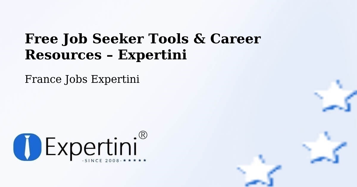 Free Job Seeker Tools & Career Resources – Vitrolles - Vitrolles, France Jobs Expertini